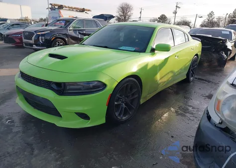 2019 Dodge Charger Scat Pack Rwd из США, поврежденный, VIN 2C3CDXGJXKH661630